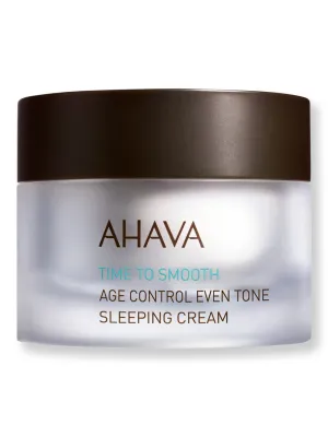 Ahava Age Control Even Tone Sleeping Cream 1.7 oz 50 ml