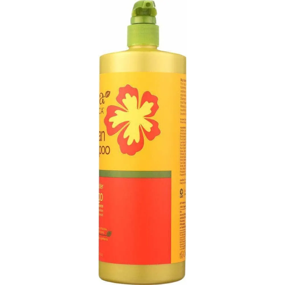 Alba Botanica Shampoo Mango Body Builder, 32 oz