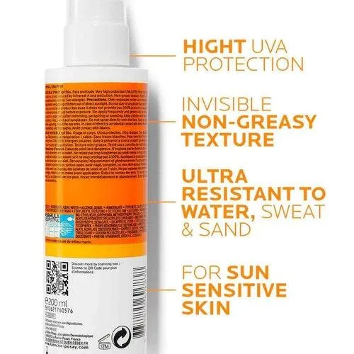 Anthelios Invisible Spray SPF50 