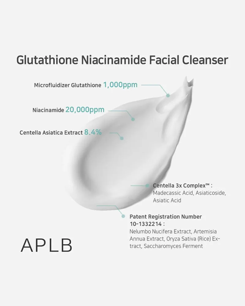 APLB Glutathione Niacinamide Facial Cleanser