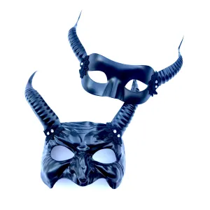 Black Malevolent Pair Masks