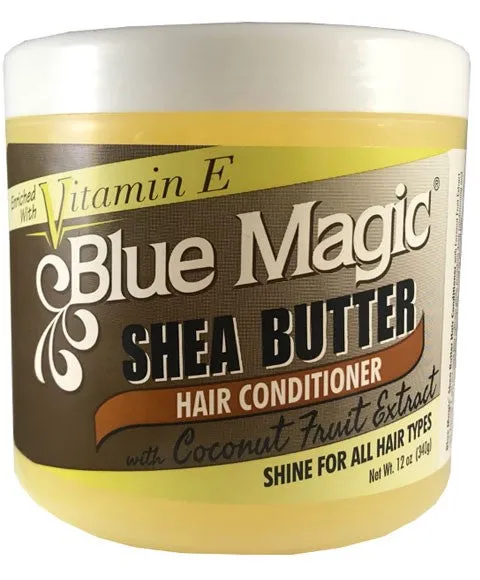 Blue Magic Hair Care - Shea Butter Hair Conditioner 340g With Coconut Fruit Extract