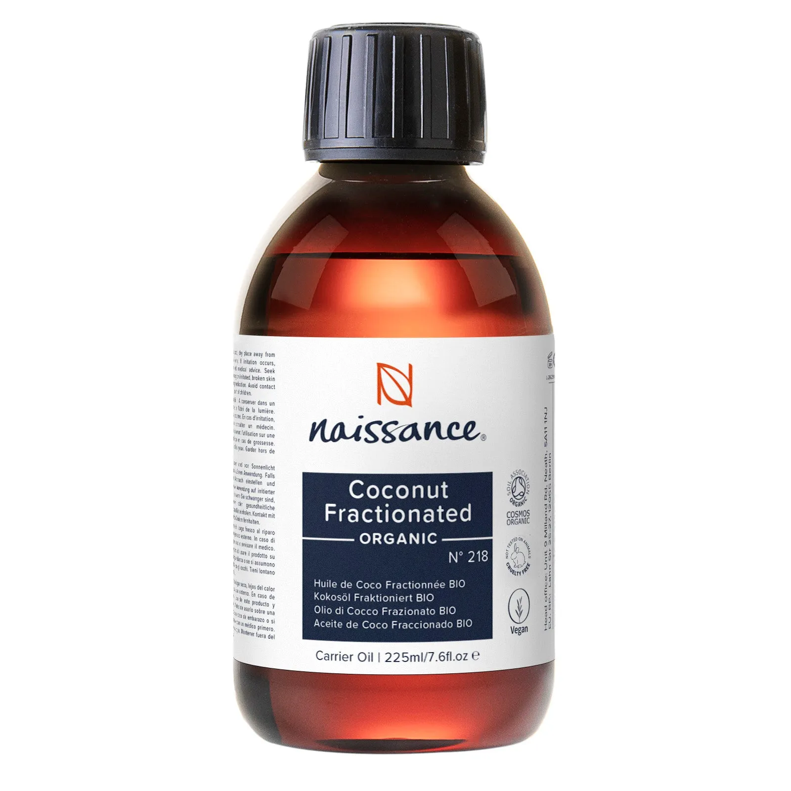 Coconut Fractionated Organic Oil (N° 218)_Premium