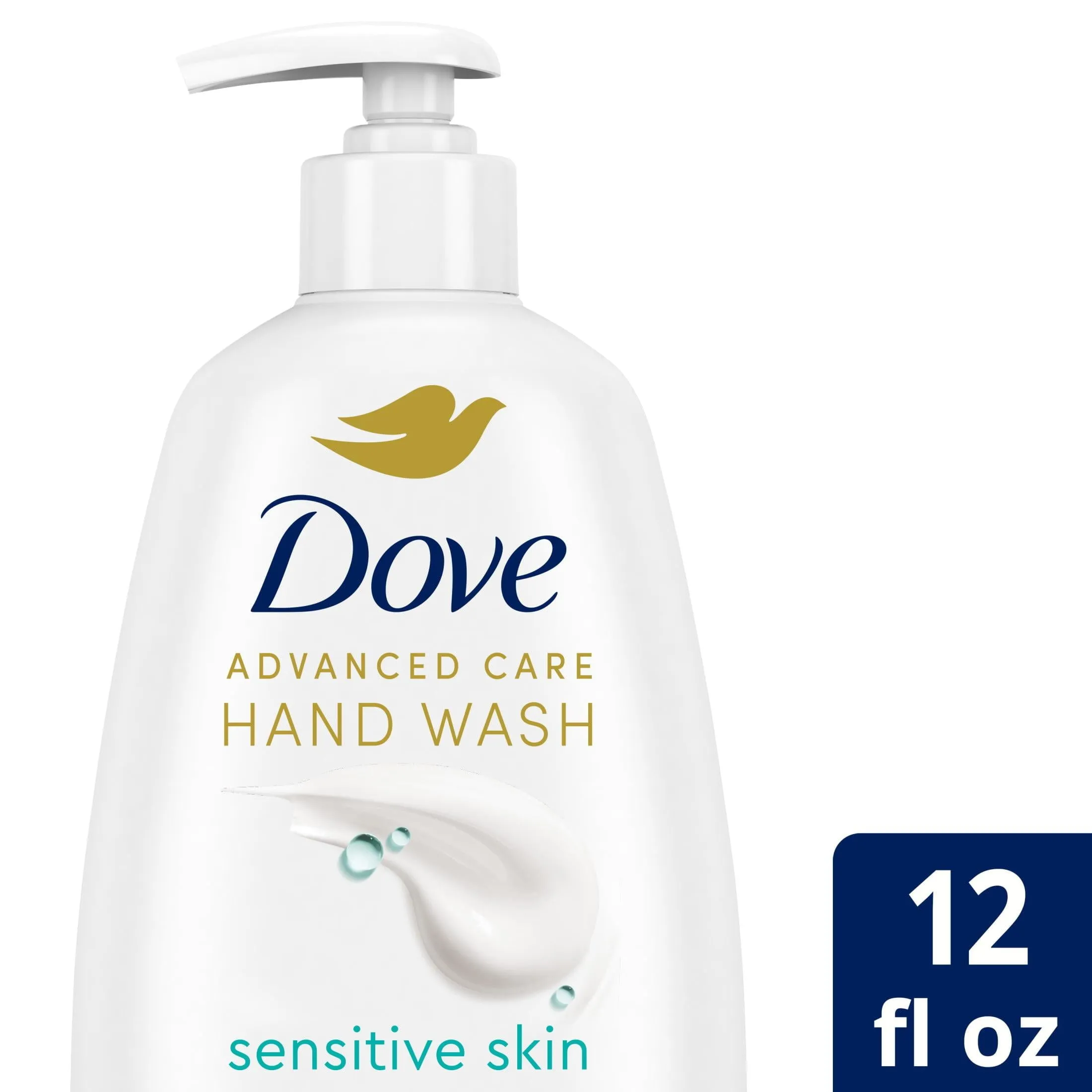 Dove Advanced Care Daily Use Deep Moisture Hand Soap, 12 fl oz