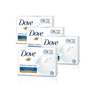 Dove Beauty Cream Bar Soap Value Pack - 4 x 125g