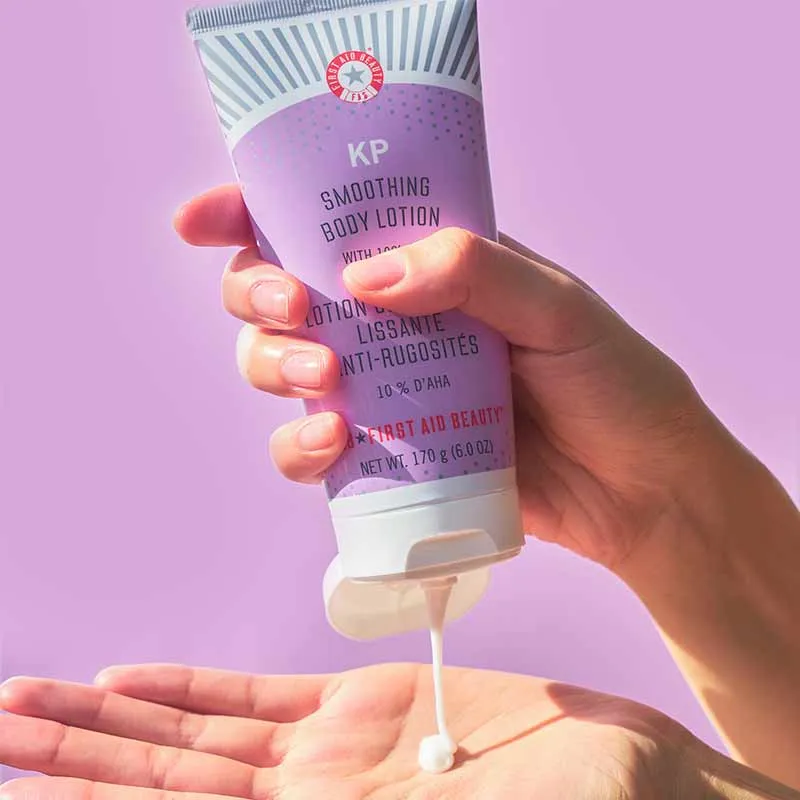 First Aid Beauty KP Smoothing Body Lotion with 10% AHA