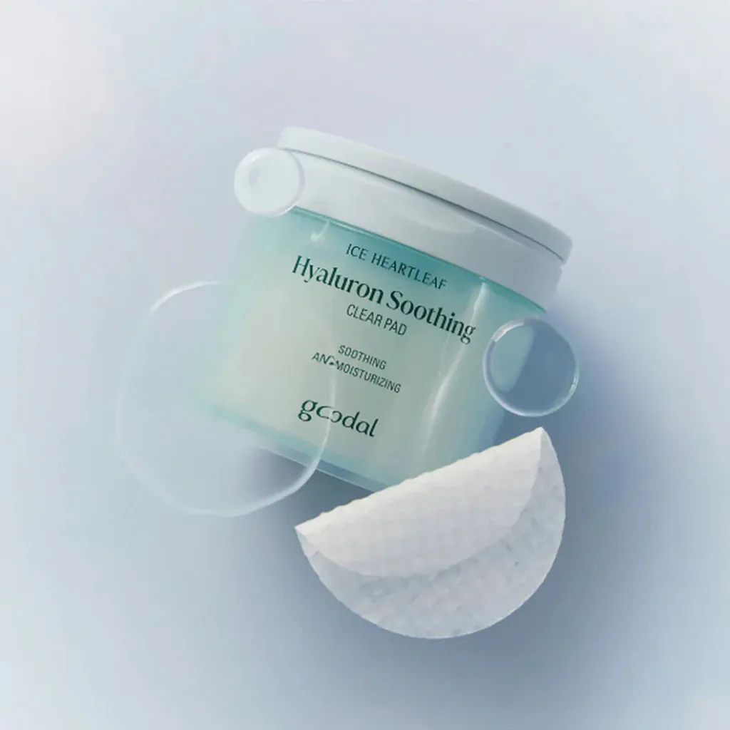 Goodal - Ice Heartleaf Hyaluron Soothing Clear Pad