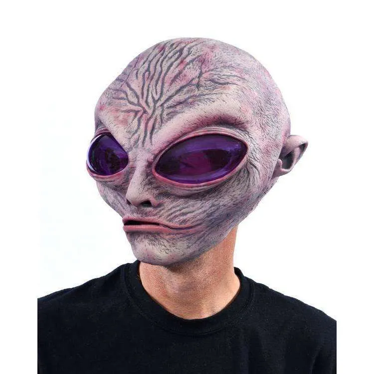 Grey Alien Latex Mask