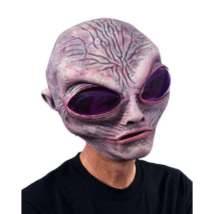 Grey Alien Latex Mask