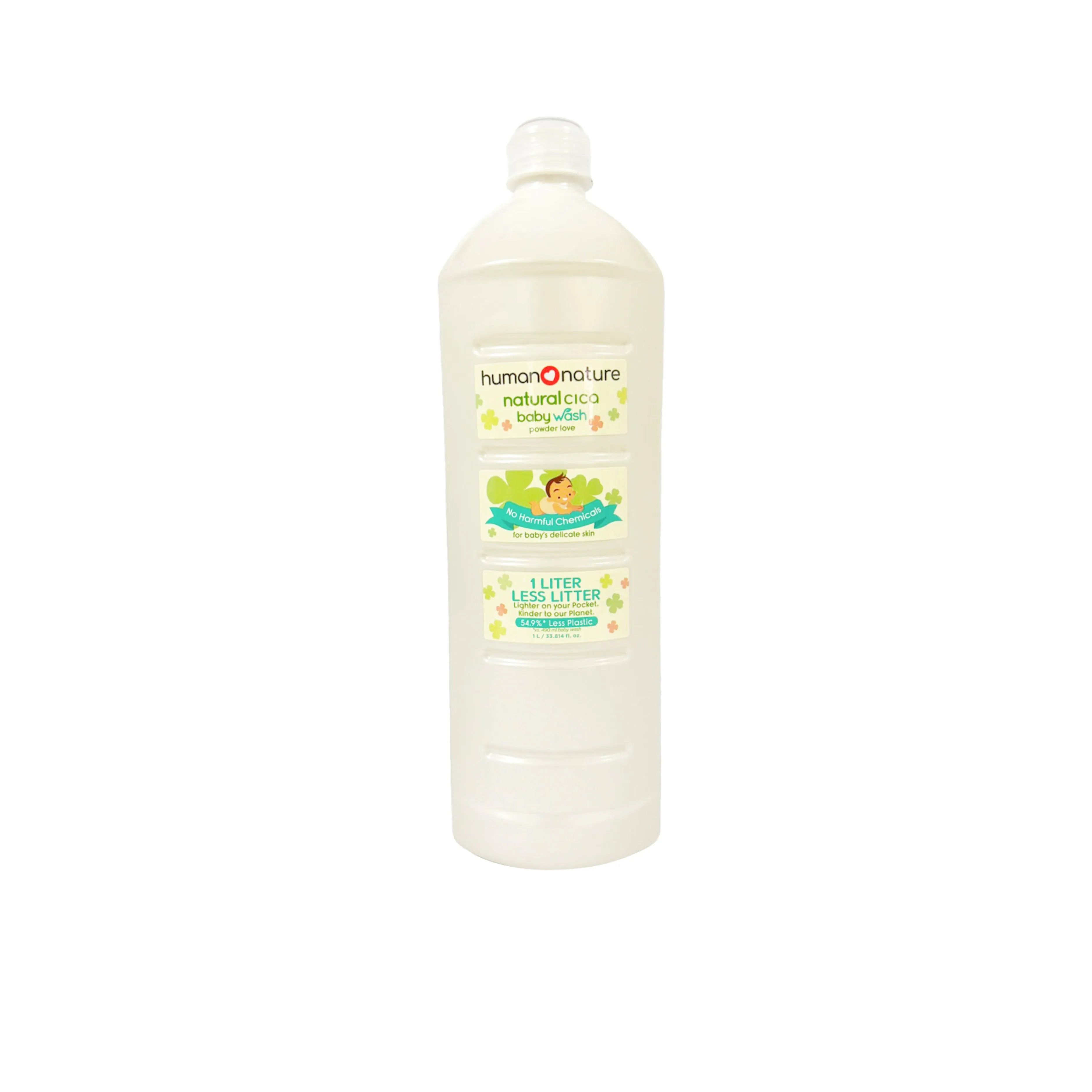 Human Nature Natural Cica Baby Wash - Powder Love