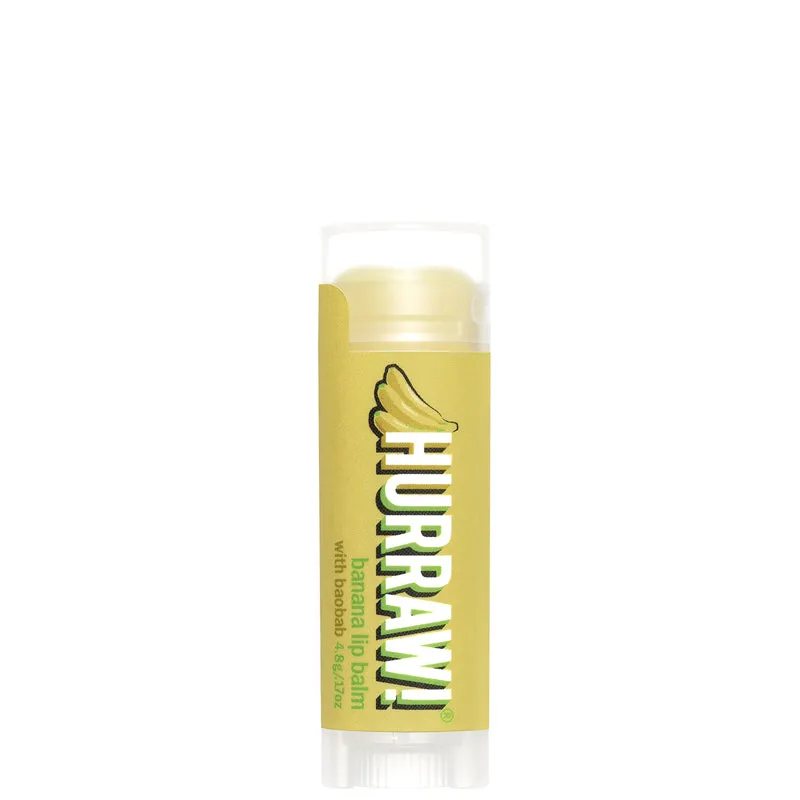 Hurraw Banana Baobab Lip Balm 4.8g