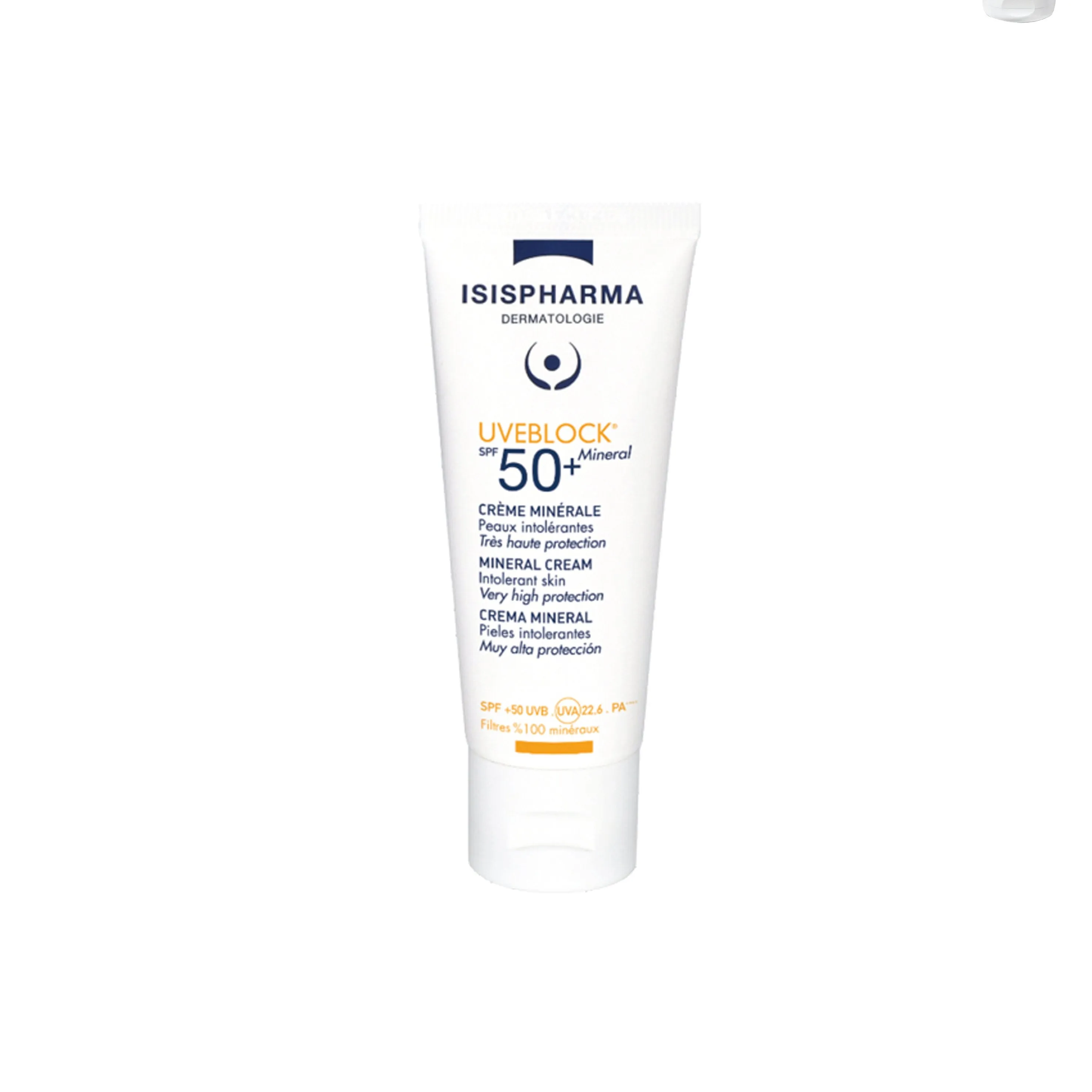 Isispharma Mineral Cream Uveblock SPF 50  Invisible 40 ML