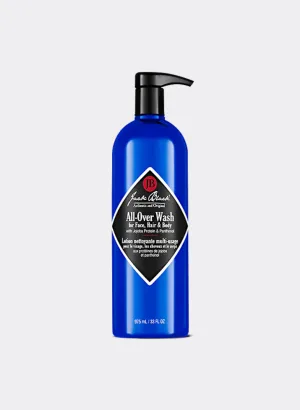 Jack Black All-Over Wash for Face, Hair & Body - 33OZ