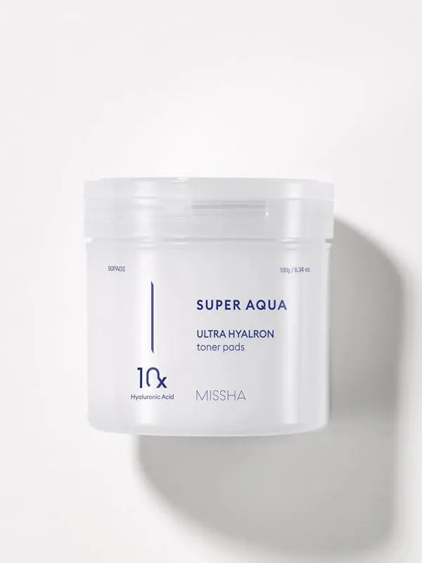 MISSHA Super Aqua Hyalron Ultra Toner Pads 180g / 90pads