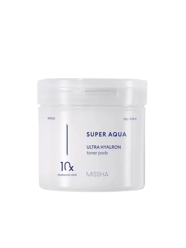 MISSHA Super Aqua Hyalron Ultra Toner Pads 180g / 90pads