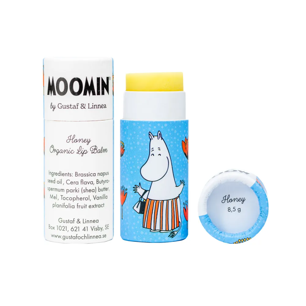 Moominmamma Organic Lip Balm Honey - Gustaf & Linnea