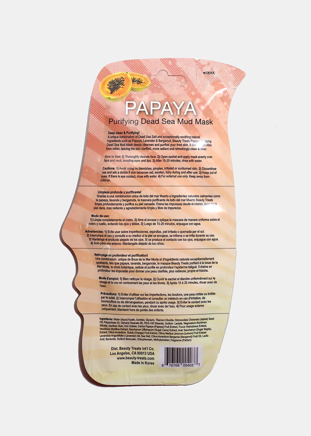 Papaya Creamy Face Mask