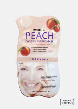 Peach Oxygen Bubble Mask