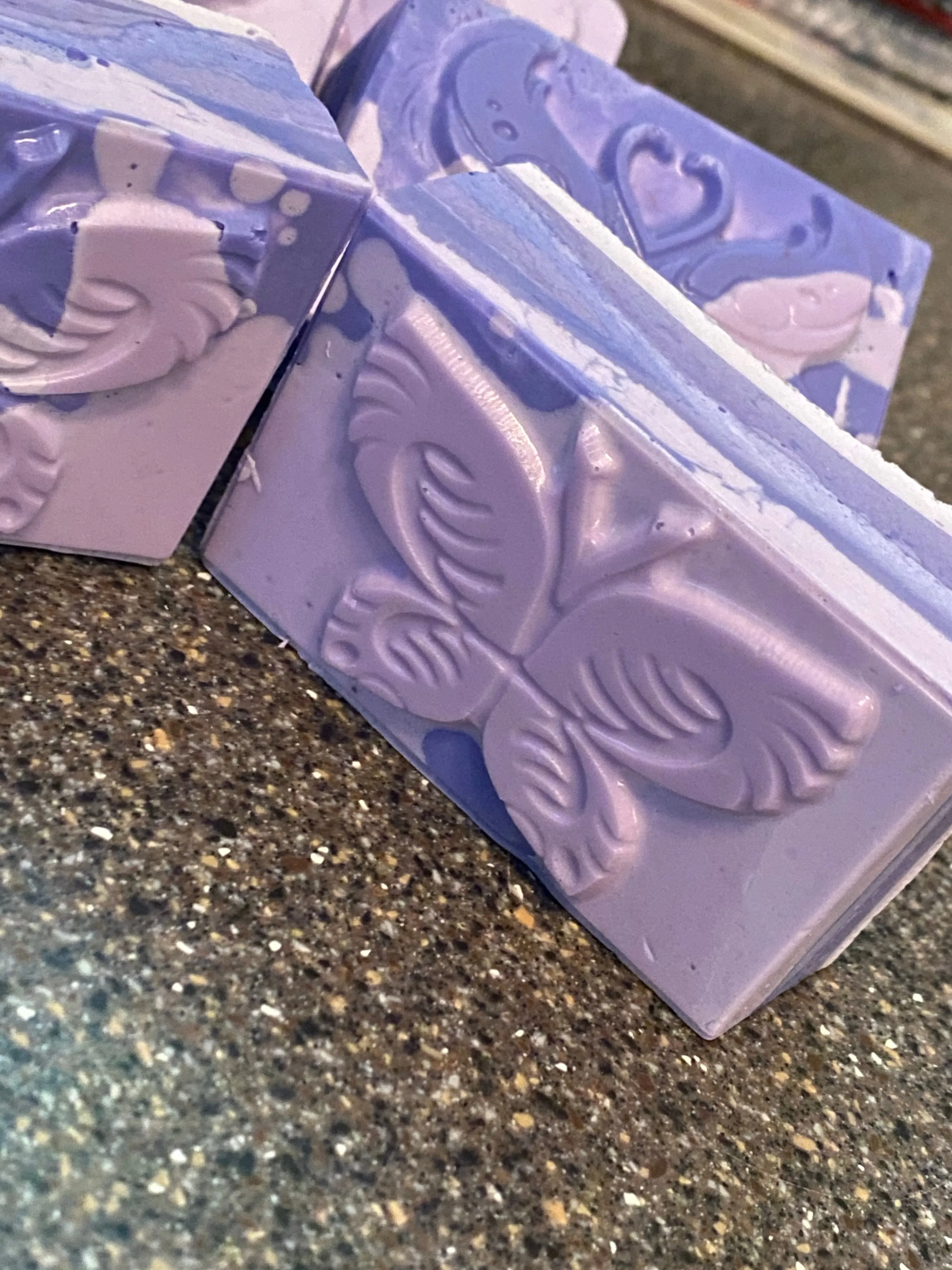 Pretty Purple Pumice Soaps