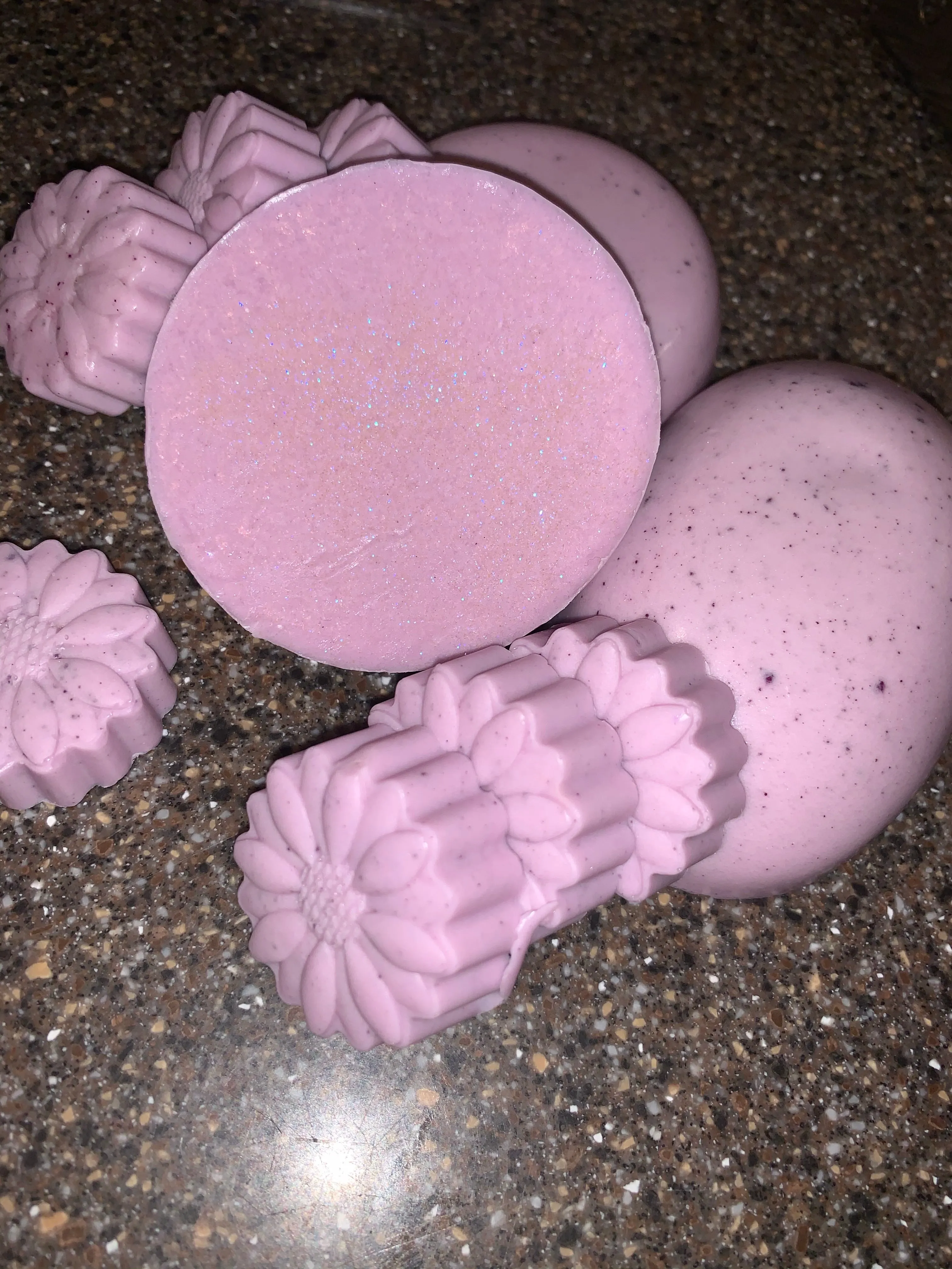 Pretty Purple Pumice Soaps