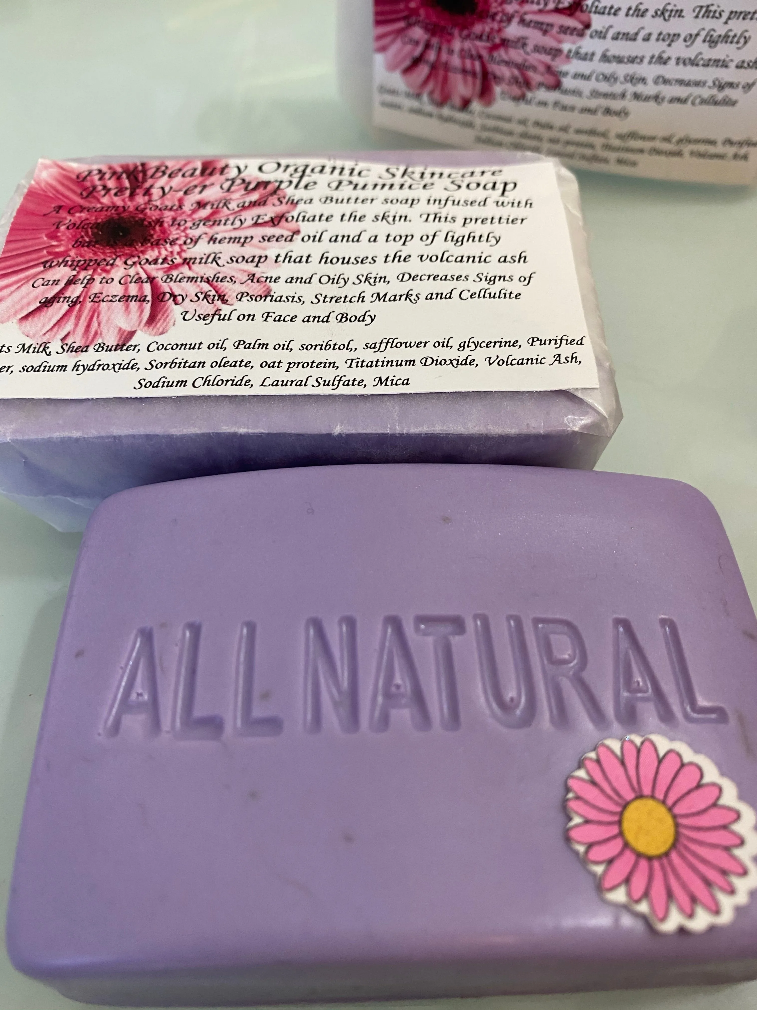 Pretty Purple Pumice Soaps