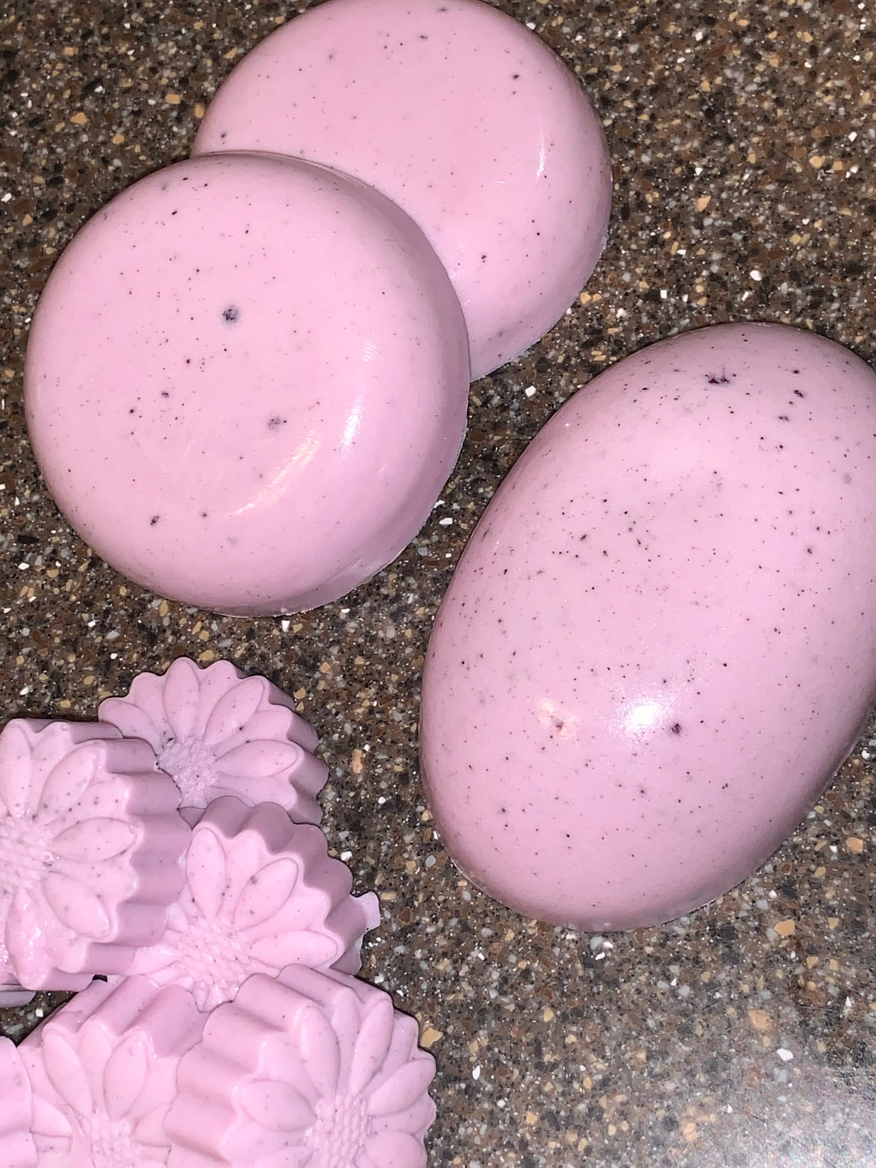 Pretty Purple Pumice Soaps