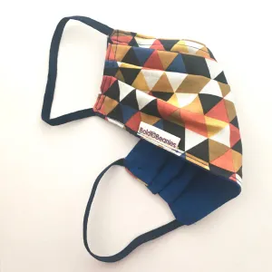 Surgical-Style Face Mask Geo Print