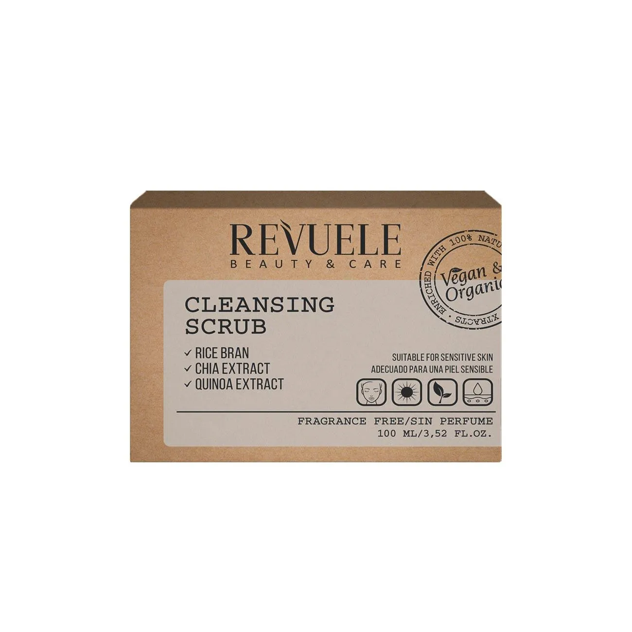 Vegan & Organic Cleansing Scrub